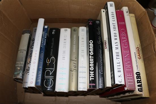 Quantity of Greta Garbo books